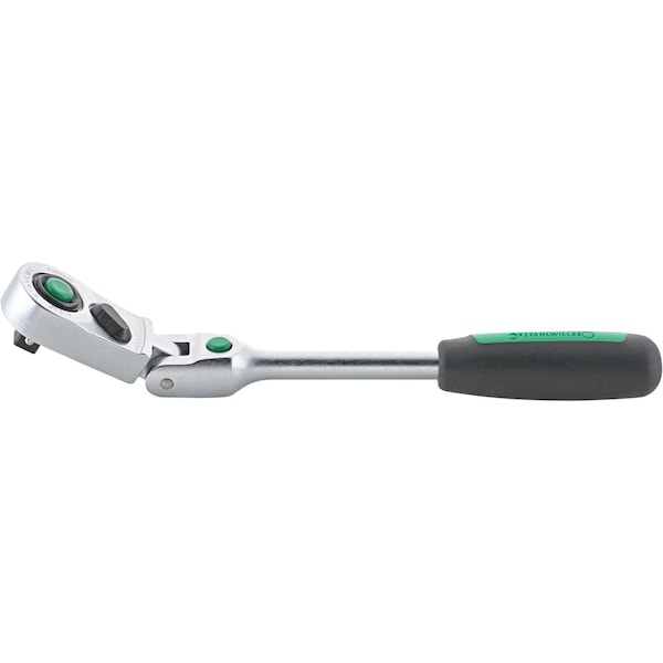 6.3 mm (1/4") QuickRelease fine-tooth flexible-joint ratchet WA.4.5 Degree L.170 mm
